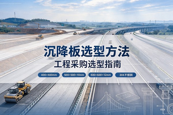 云和沉降板选择方法