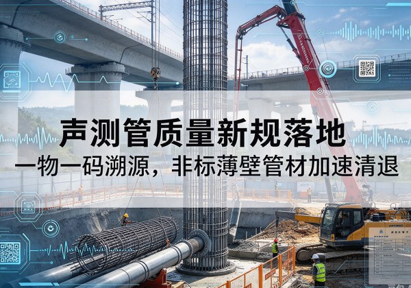 云和声测管质量新规落地，一物一码溯源，非标薄壁管材加速清退