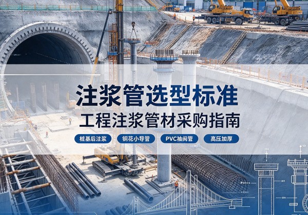 云和注浆管选型标准